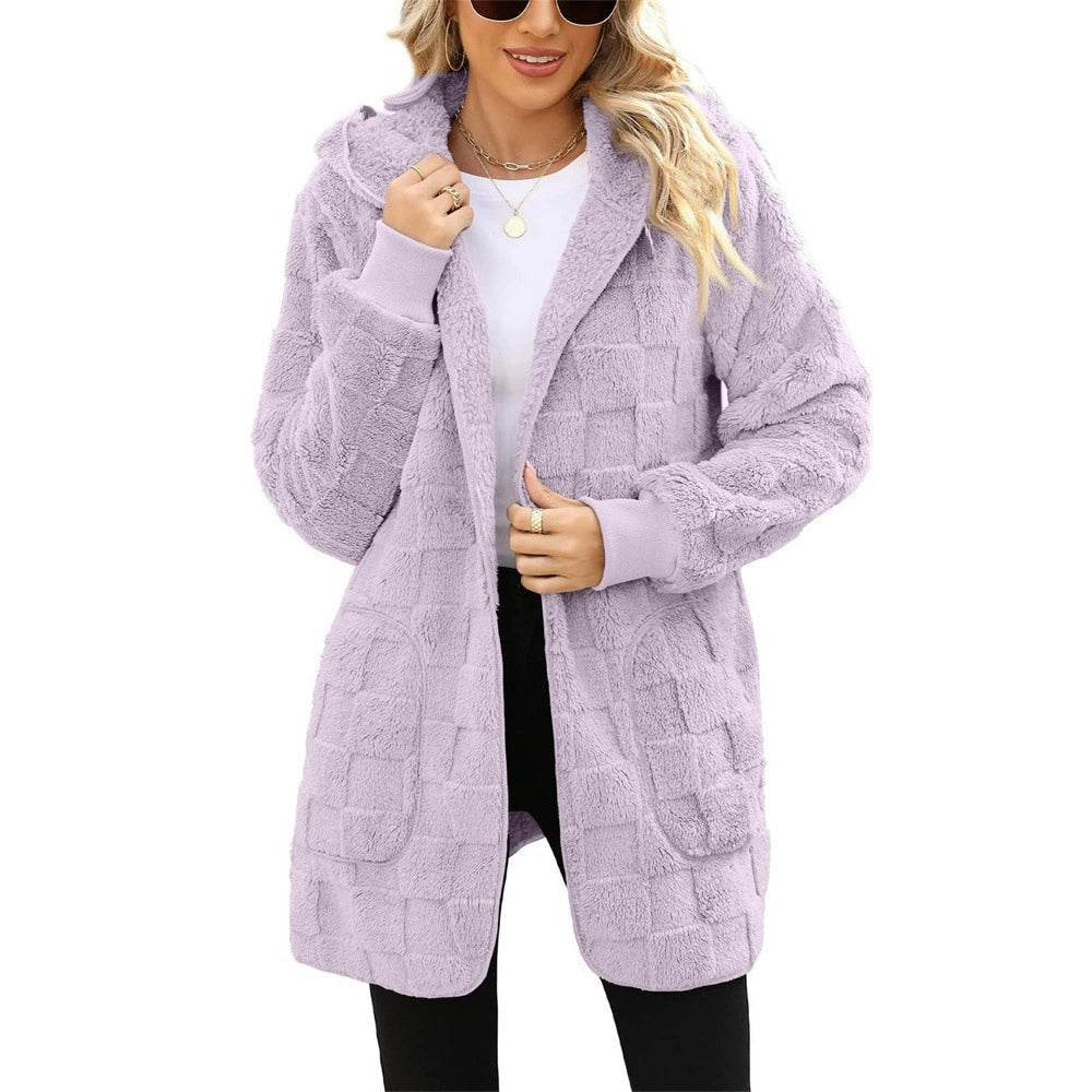 Liora | Soft fleece jacket with hood