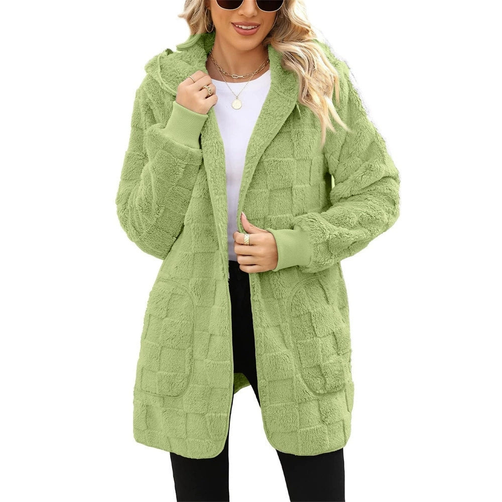 Liora | Soft fleece jacket with hood