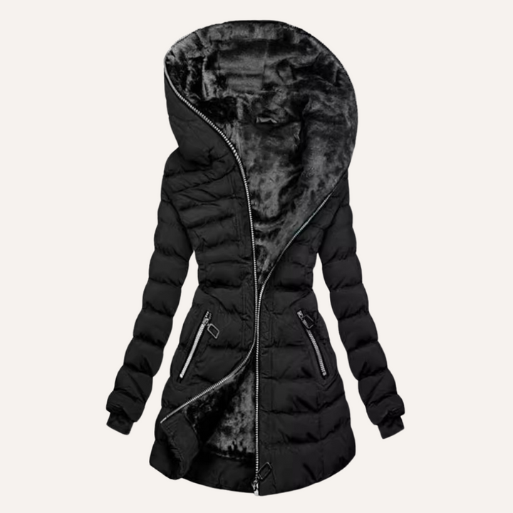Gina - Winter Warm Hooded Coat