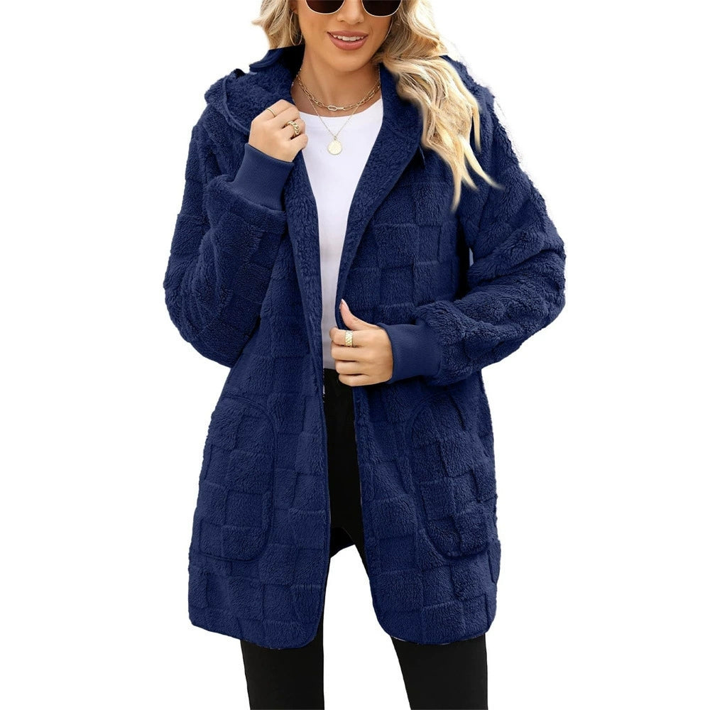 Liora | Soft fleece jacket with hood
